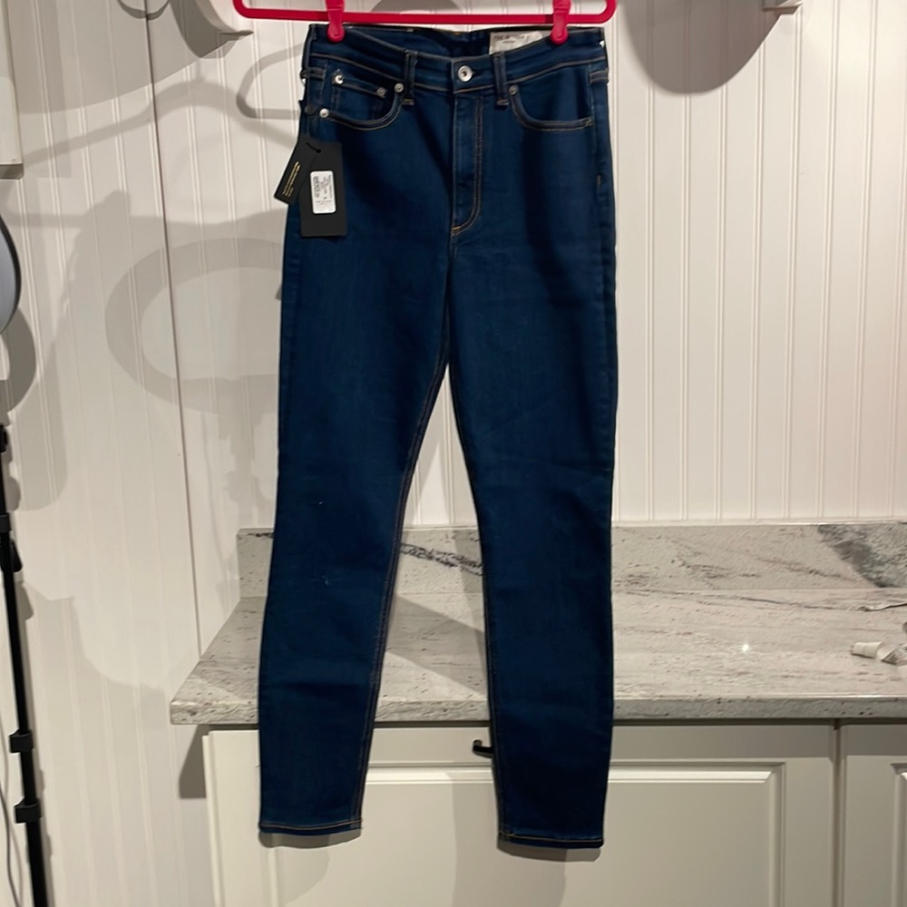 NWT RAG AND BONE HIGH RISE SKINNY SIZE 28 the Nina
